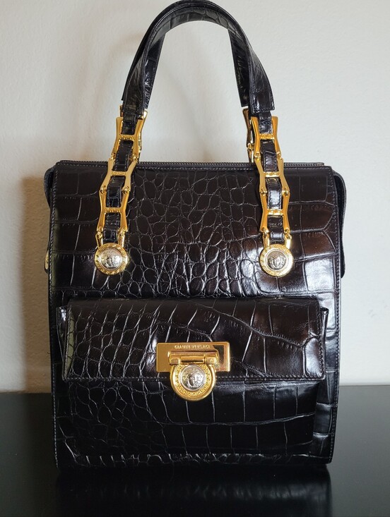Versace Handbags - Gianni Versace Top-Handle Bag